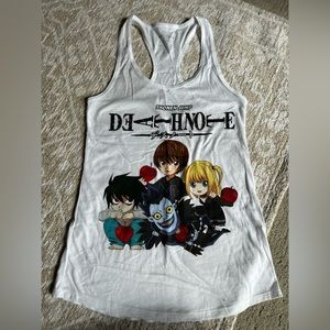 Death Note tank unisex size small